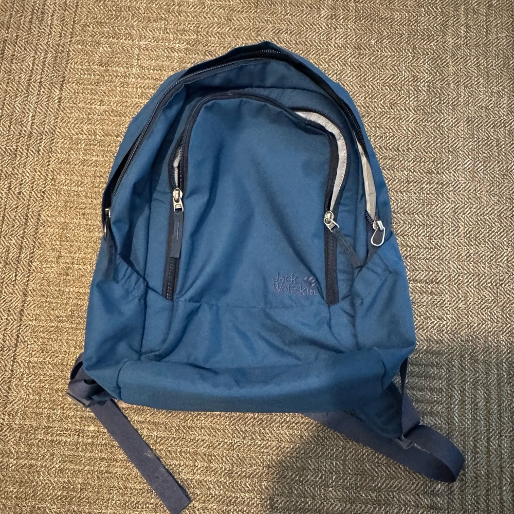 Jack Wolfskin Navy Backpack